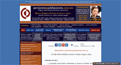 Desktop Screenshot of pensionesyjubilaciones.com.mx